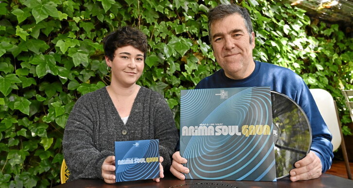 Lidia Insausti y Mikel Unzurrunzaga han presentado «Gaua», el segundo disco de Arima Soul.