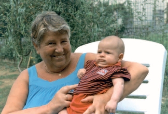 Begoña Bilbao Xabiertxo bilobarekin, 