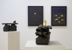 Algunas de las piezas en las que estaba trabajando Koldobika Jauregi antes de morir.