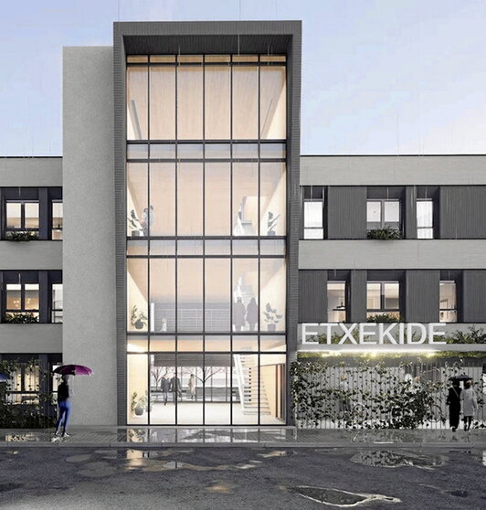 Recreación del edificio que se quiere construir.