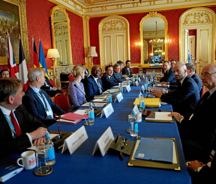 Reunión del llamado Grupo de Weimar.
