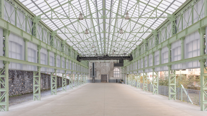 Espacio público multifuncional y polivalente ideado por Behark para Soraluze.