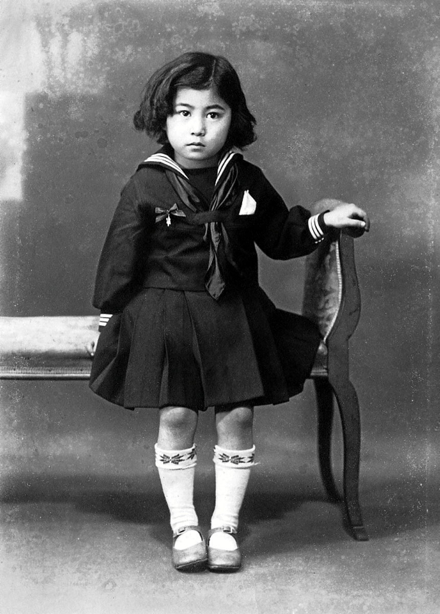 Retratos de niña. (Archivo Yoko Ono)