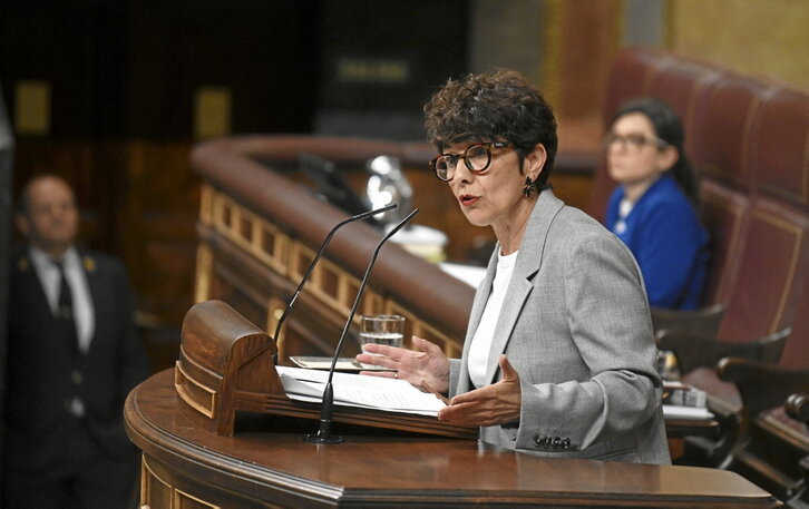 La portavoz del PNV en el Congreso de los Diputados, Maribel Vaquero.
