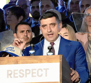 El candidato ultra, Georges Simion.