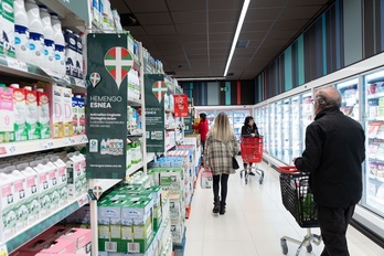 Las compras de Eroski a proveedores comerciales vascos ascendieron a más de 494 millones en 2024.