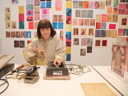 Marisa González, este martes, en la presentación de la muestra.