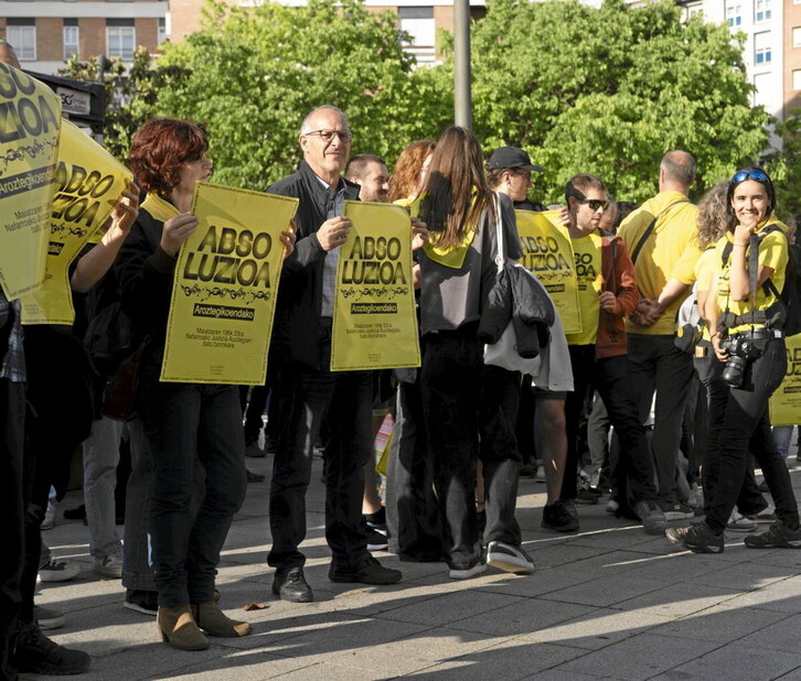Concentración del lunes.