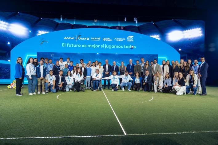 Presentación del acuerdo entre Moeve y las Ligas. (LigaF)