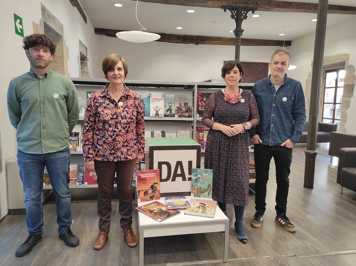 Sormen Beka DA! deialdi berriaren aurkezpena.