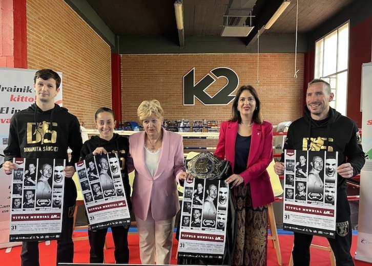 Presentación de la velada de Mendizorrotza del día 31.