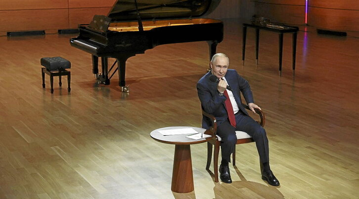El presidente ruso, Vladimir Putin, en Sochi (Abjasia).