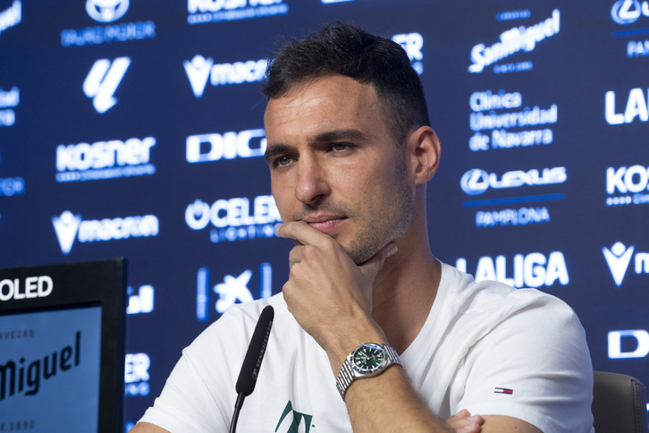 Unai García se ha despedido de un cuarto de siglo como futbolista de Osasuna.