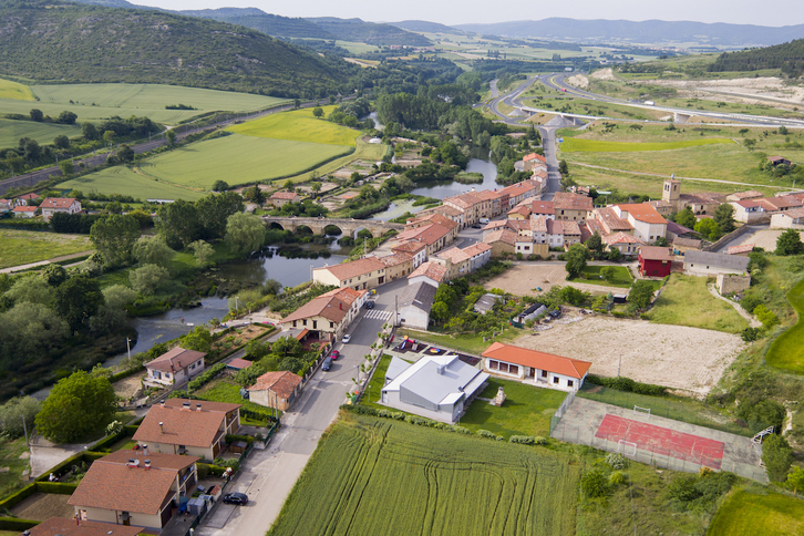 Imagen de Amiñón, en Araba.
