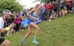 Iazko Zegama-Aizkorri mendi maratoian jasotako unea.