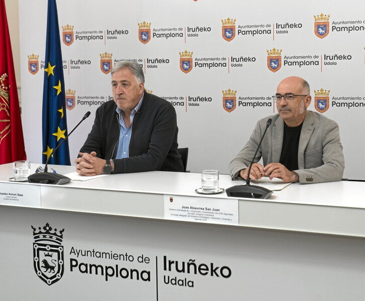 Asiron y Abaurrea detallaron la creación del comité.