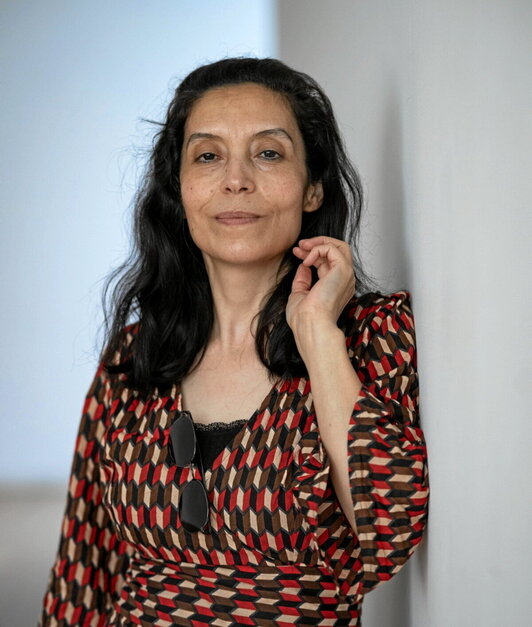 Mizgin Ronak, el pasado viernes en Bizkaia Aretoa.