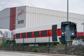 La planta de Talgo de Ribabellosa.