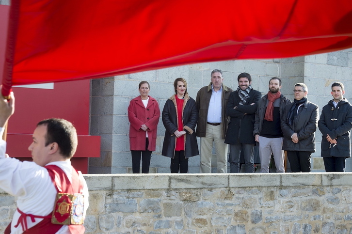 Celebración del Día de Nafarroa de 2015. Ni las presidencias del Gobierno del Gobierno y del Parlamento ni las alcaldías de cabeza de merindad estaban en manos de UPN.