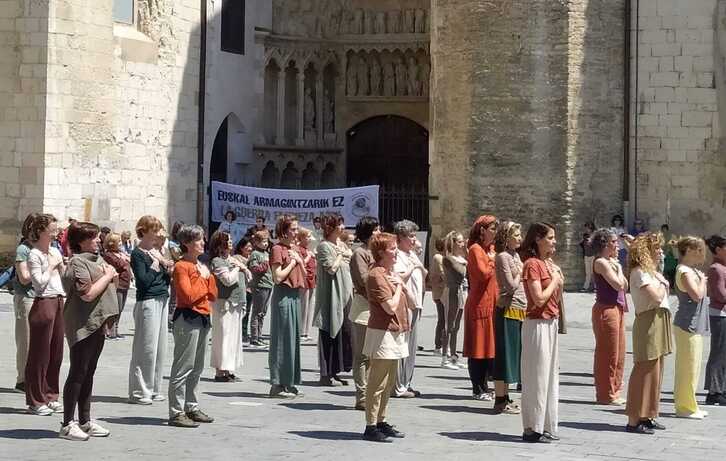 Acto celebrado en Gasteiz.
