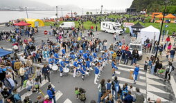 Kaleko giroa ez da faltako aurten Galdakaon. Irudian, iazko edizioa Getxon.