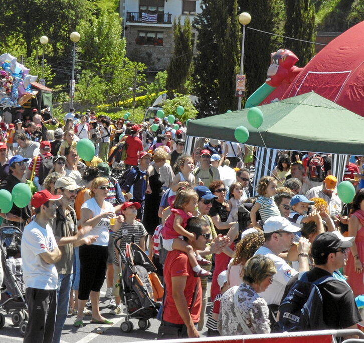 Bigarren aldia da Ibilaldia Galdakaon ospatzen dela. Irudian, 2009ko edizioa.