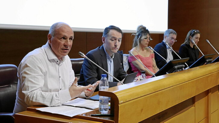 Un momento de la presentación de las cuentas de 2024.