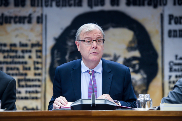 El senador del PP Antonio Silván, protagonista en esta jugada sin recorrido real.