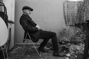 El escritor y periodista Bruno Galindo.