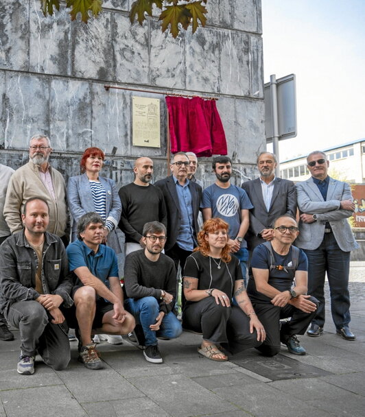 La placa se colocó en la Tenencia de Alcaldía.