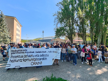 Asteazken honetan Gasteizen egindako elkarretaratzea.