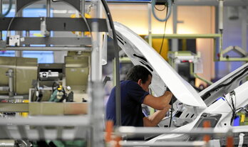 Imagen de archivo de la planta de Mercedes-Benz en Gasteiz.
