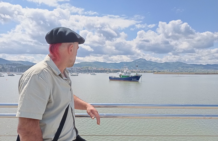 Aritz Martinez 'Atalaia Berria' Hendaiako azken atunontziko arrantzalea da.