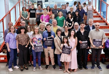 On Zientzia bidoe lehiaketaren sarituak, irudian.