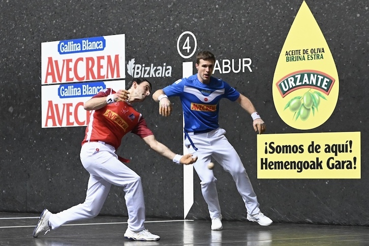 Altuna eta Artola, Buruz Buru final nagusian.