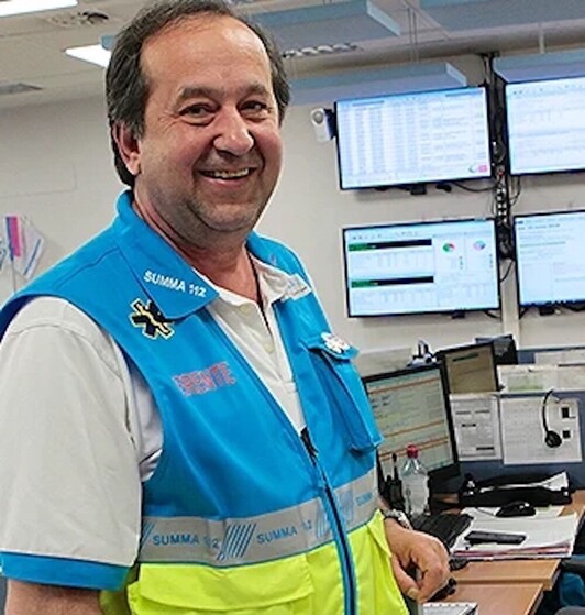 Pablo Busca Ostolaza, director de Emergencias de Osakidetza.