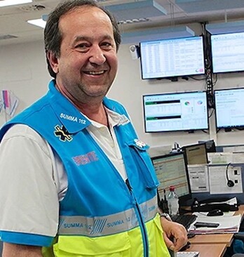 Pablo Busca Ostolaza, director de Emergencias de Osakidetza.