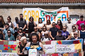 Presentación de Gasteiz Anitza, este sábado en la capital alavesa.