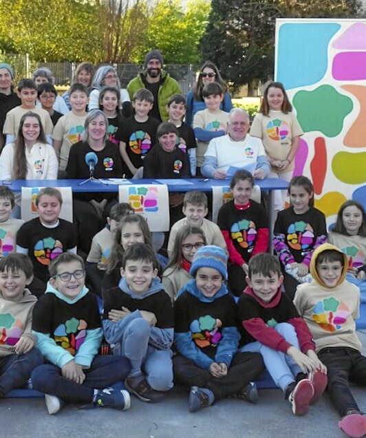 Aurtengo edizioaren aurkezpena, Urduñako herri ikastetxean.