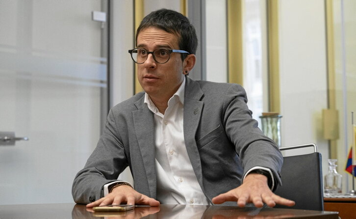 Pello Otxandiano defenderá la posición y las propuestas de EH Bildu en el pleno monográfico del miércoles.