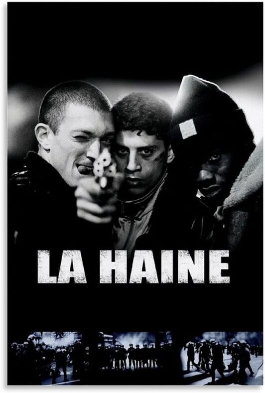 Cartel de promoción de ‘La haine’.