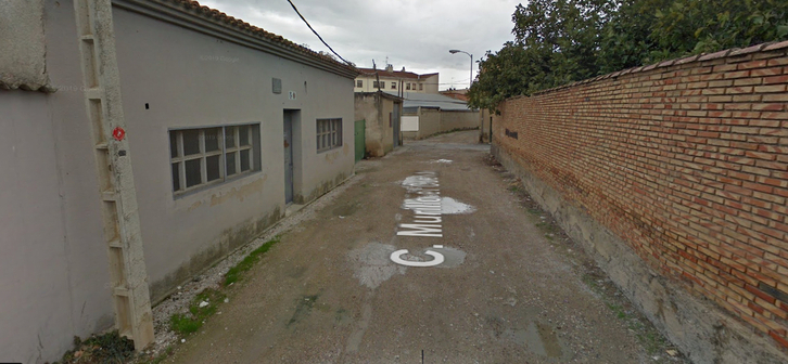 Calle Murillo el Cuende, en Tafalla