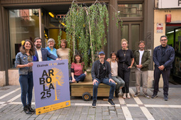 Presentación de Arbola Fest en Iruñea.
