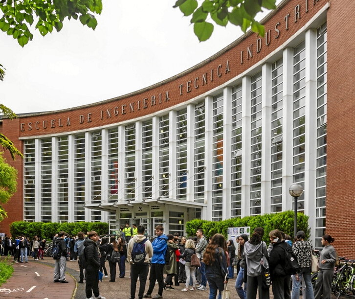 Primer día de la prueba en Gasteiz.