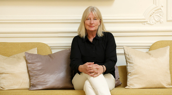 La escritora Karim Smirnoff.