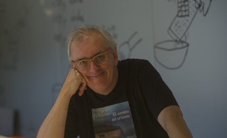 El cocinero y escritor Xabier Gutiérrez.