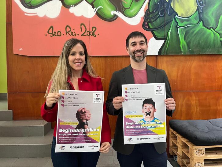 Treba Nerabeak programaren saio berrien aurkezpena.