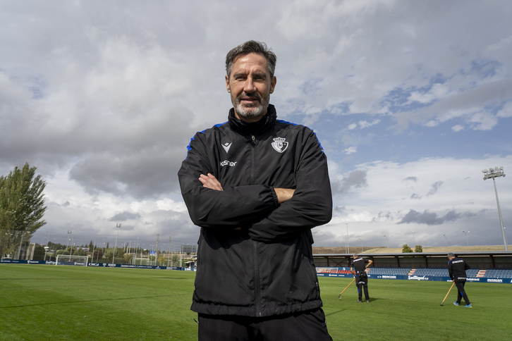 Vicente Moreno, en Tajonar.