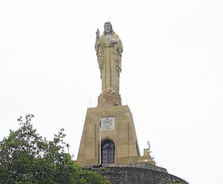 Jesusen Bihotza, Donostiako Urgull mendian.