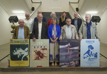 Euskarazko ondare zinematografikoko lau film zaharberrituko dituzte Lakuak, Euskadiko Filmategiak eta EITBk. Donostia Zinemaldian emango dira. Tabakaleran aurkeztu dute proiektua, pelikulen zuzendariekin batera.